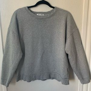 Reformation Gray Sweatshirt